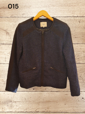 Women's Danaelle Navy Jacket Blazer Size T2 - M