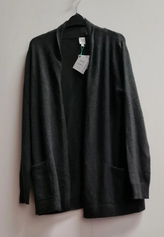 Women's Cashmere Long Cardigan Size L