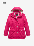 Women's Hooded Red Jacket Size L