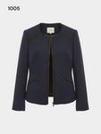 Women's Danaelle Navy Jacket Blazer Size T2 - M