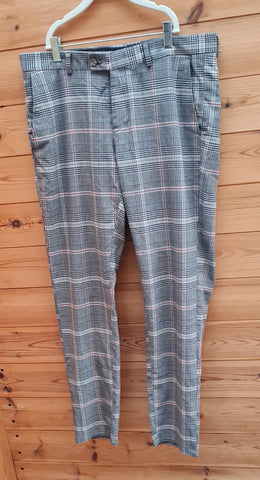 Women's Checkered Trousers Size 42