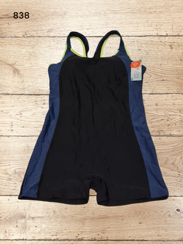Women Boyleg One Piece Swimsuit Size 2XL / 18