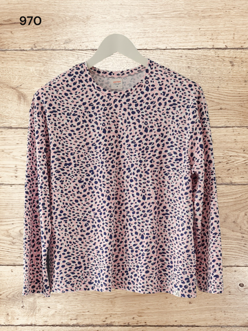 Women's Maeve Long Sleeve Cotton Pyjama Top Size 10