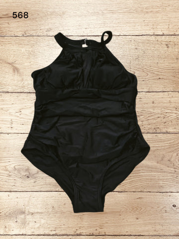 Tummy Control One Piece Swimsuit Size M