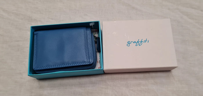 Women's Blue  Wallet