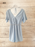 Womens Soft Denim Playsuit Size 8