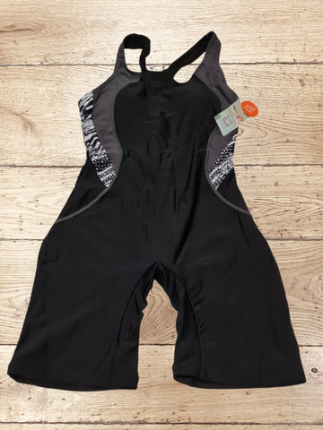 Women's One Pieces Boyleg Sports Swimming Costumes Size XS