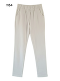 Women's White Ankle Trousers Size XS