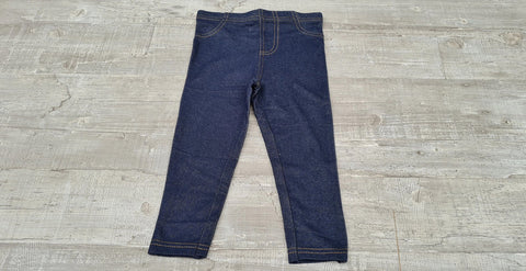 Girl's Denim Leggings Size 98 cm