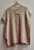 Women's Estelle Cable Vest Size M