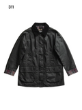 Classic Women's Waxed Jacket Black Size UK 12