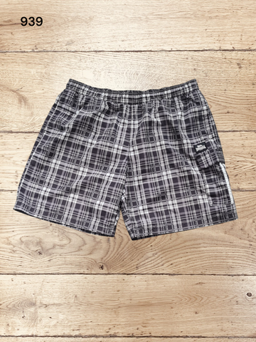 Men's Swimming Checkered Shorts Size XXL