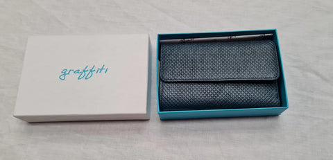 Women's Terracotta Blue Wallet