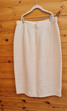 Miss V White Skirt Size 12
