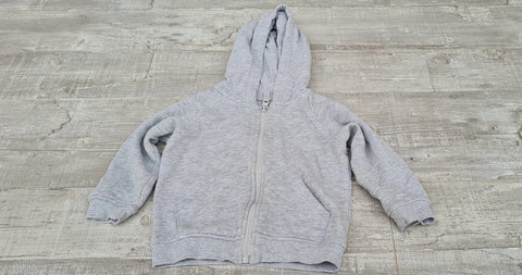 Boy's Full Unzipped Hooded Size 86 cm