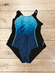 Women's Competitive Athletic One Piece Swimsuit Size M / UK 12