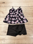 Tankini Set Women's Swimsuit Costume Swimwear Push Up Size XXL