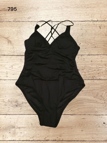 Women One-Piece Swimsuit Tummy Control Size S