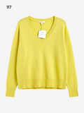 Women's Cashmere V Neck Sweater Size 14