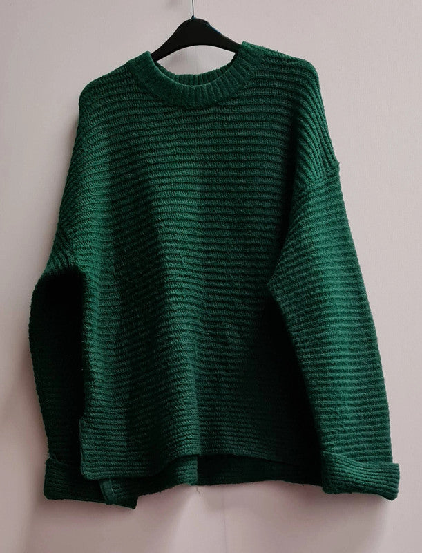 Women's Crew Neck Sweater Size L