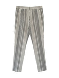 Women's Slim Fit Striped Trousers Size 8
