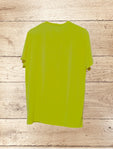 Mens Yellow Printed T-shirts Size XL