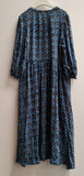 Women's Batik Geometric Dress Size 14