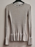 Women's Blouse With Spread Cuffs Size 8