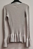Women's Blouse With Spread Cuffs Size 8