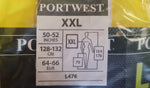 Hi Vis L476 Built in LED Executive Vest Safety Waistcoat - Yellow Size XXL