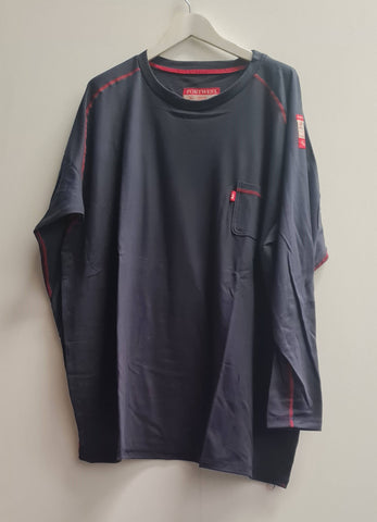 FR01 Bizflame FR Crew Neck Lightweight Long Sleeves T-shirt 5XL