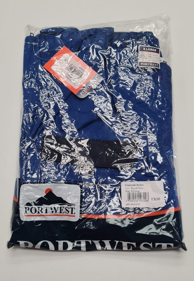 TX10 Contrast Work Multi Pocket Work Jacket XL