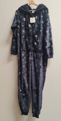 Women's Snowflake Onesie Size M