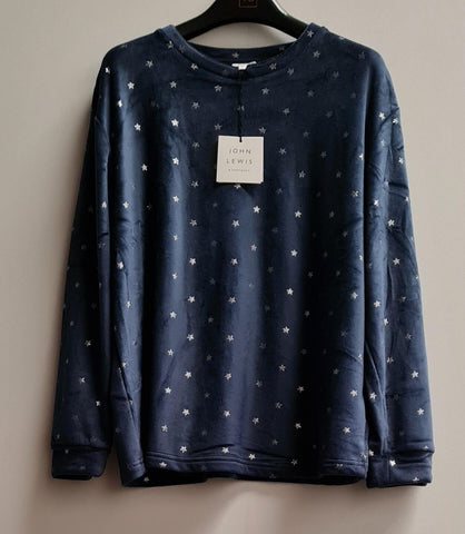 Women's Foil Star Pyjamas Set Size M