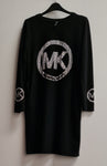 Women's Black Tunic / Mini Dress Size M