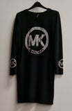 Women's Black Tunic / Mini Dress Size M