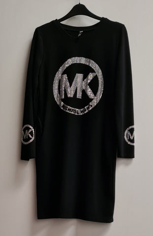Women's Black Tunic / Mini Dress Size M