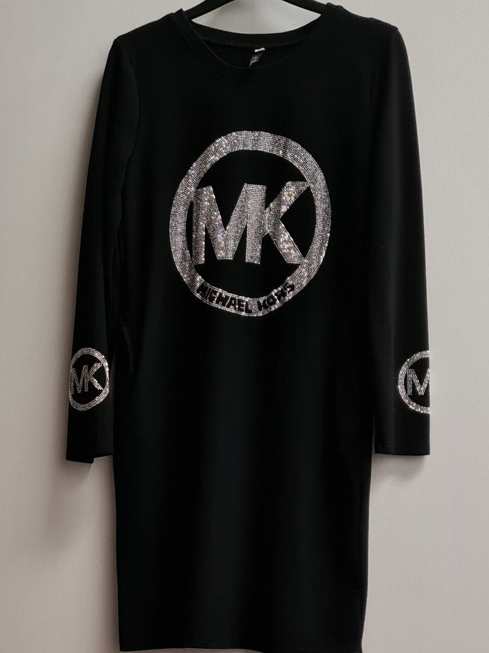 Women's Black Tunic / Mini Dress Size M