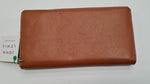 Women's Continental Leather Around Zip Purse