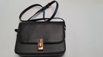 Women's Smooth Leather Flap Over Croos Body Bag
