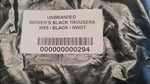 Women's Black Trousers 3XL W55