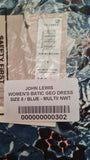 Women's Batik Geometric Dress Size 8