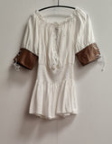 Women's White Top Size M