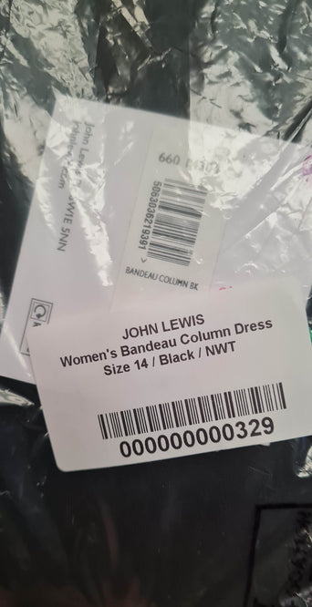 Women's Bandeau Column Dress Size 14