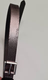 Women's Holly Skinny Metallic Belt Size M