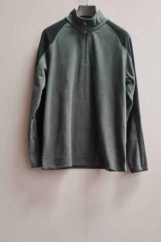 Men's 1/4 Zip Fleece Sweatshirt Size XL