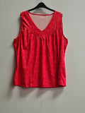 Women's Printed Tank Top Size L