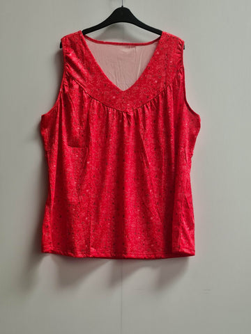 Women's Printed Tank Top Size L