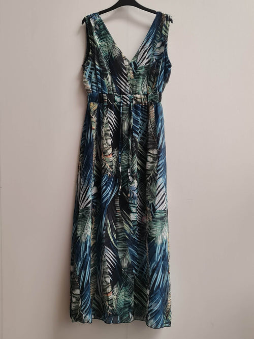 Women's Multicolour Printed Dress Size M