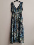 Women's Multicolour Printed Dress Size M